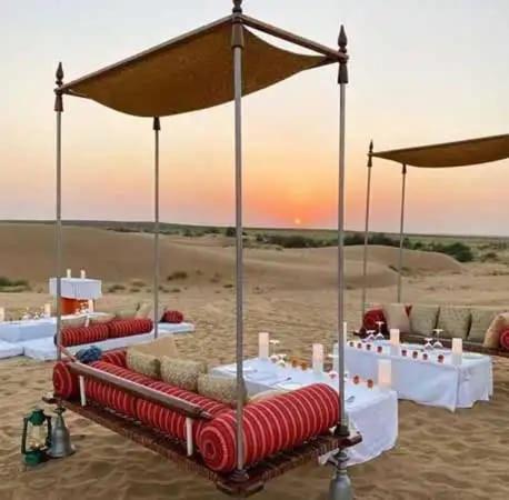 Khamma Ghani Resort With Pool Jaisalmer Exteriör bild