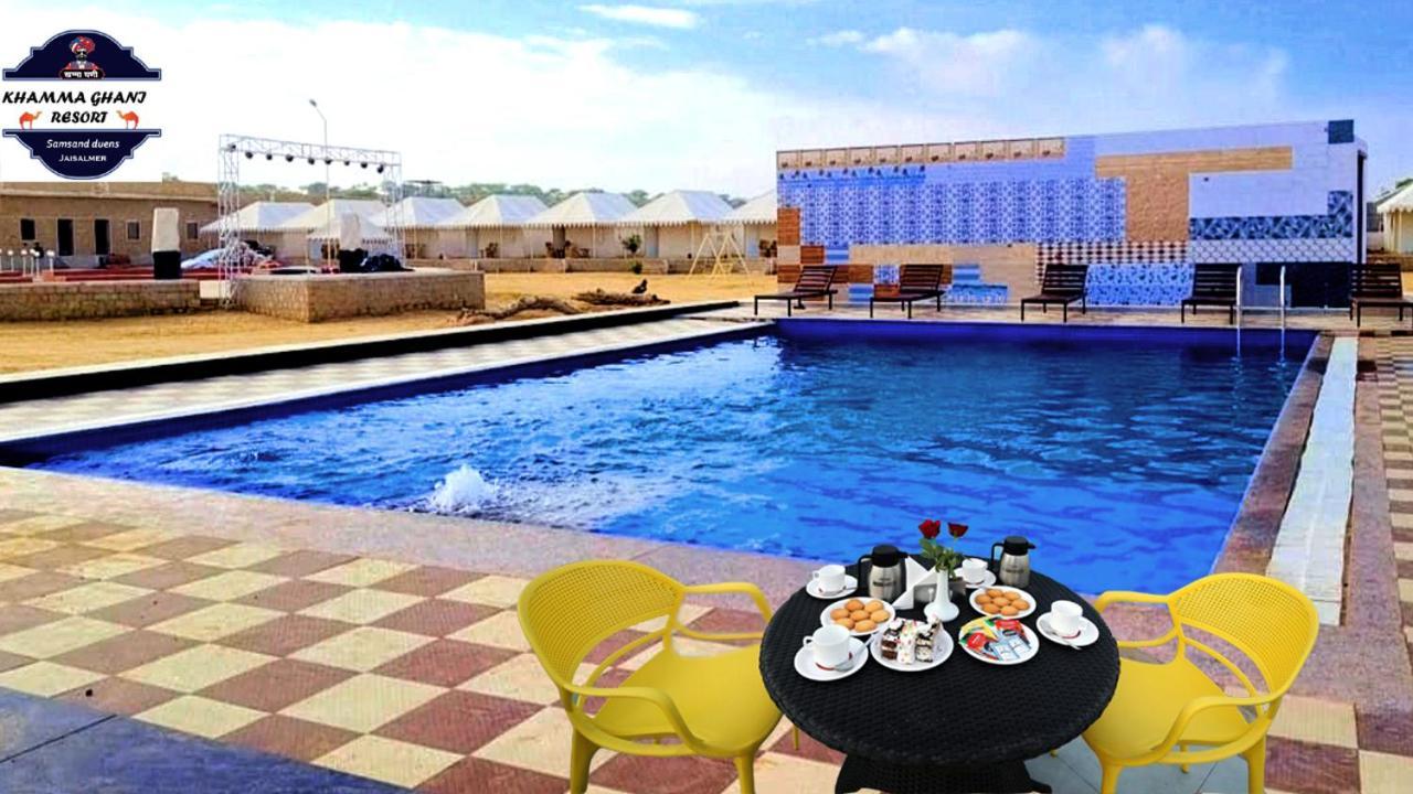 Khamma Ghani Resort With Pool Jaisalmer Exteriör bild