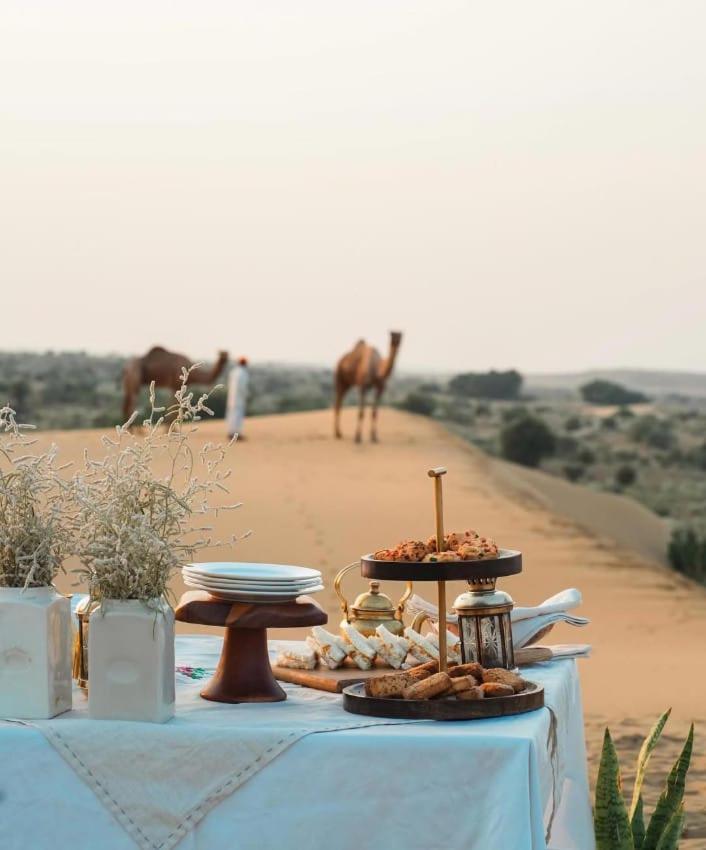 Khamma Ghani Resort With Pool Jaisalmer Exteriör bild